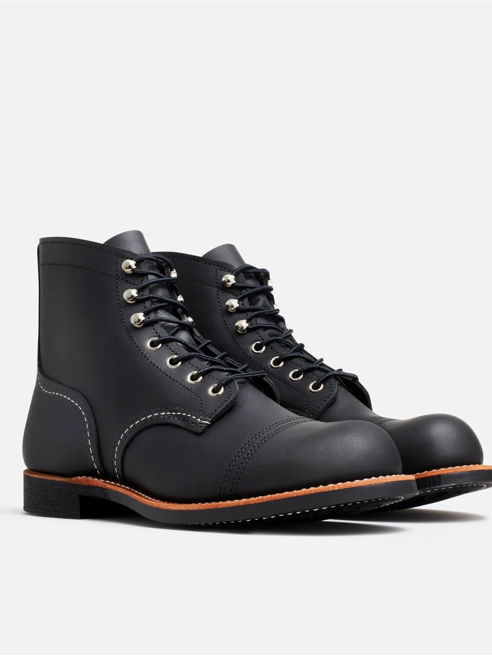 Red Wing Shoes Iron Ranger Men’s Boot, Black